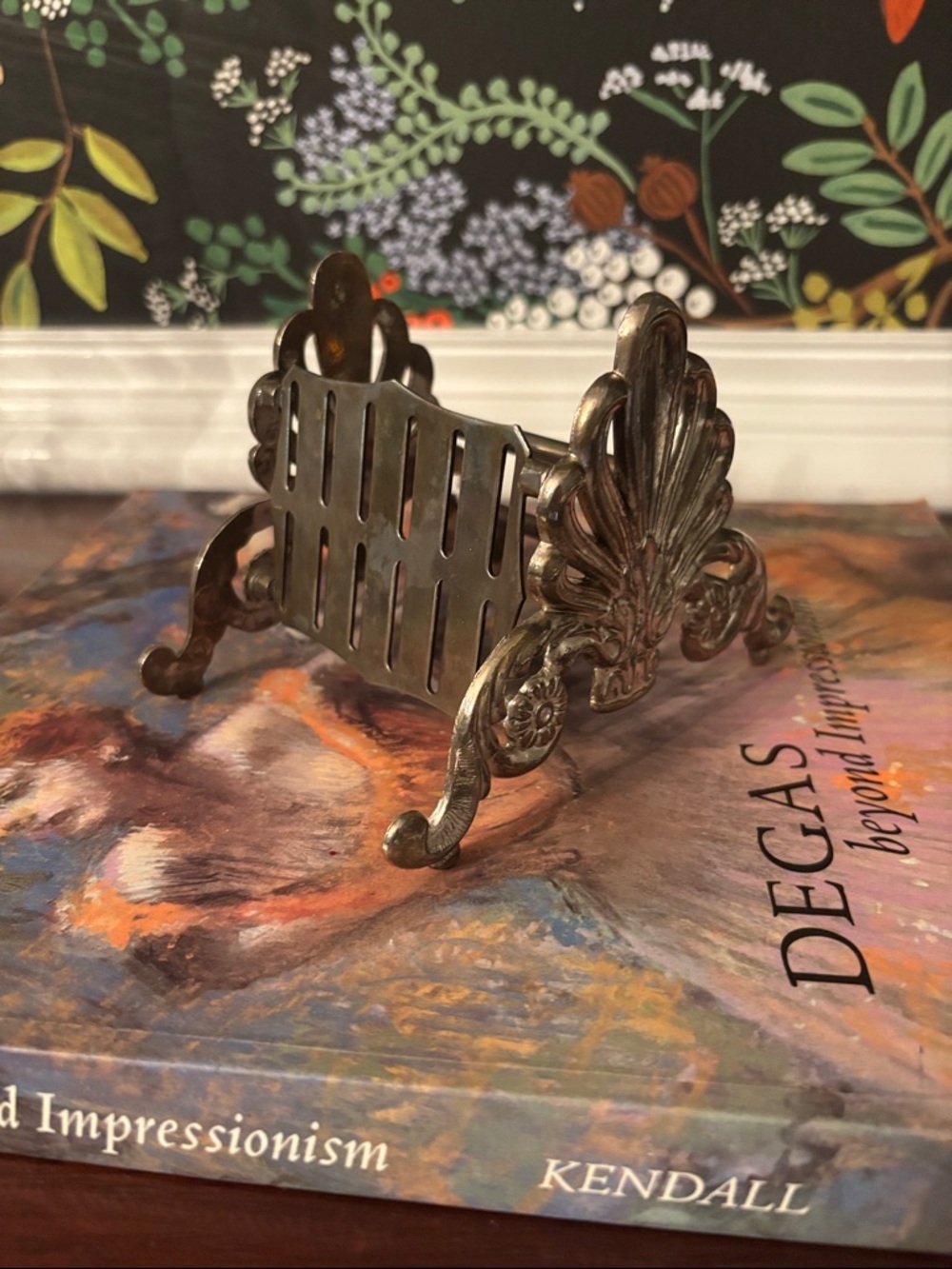 Vintage Silver Plated Knife Holder Rest